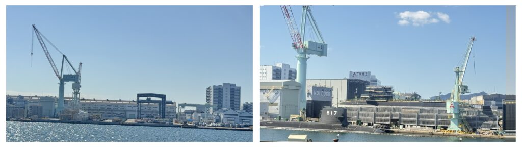 こちらは三菱さん~