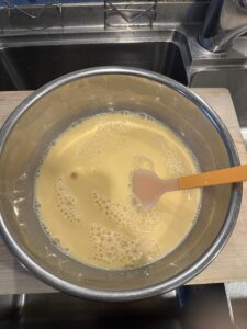 プリン生地